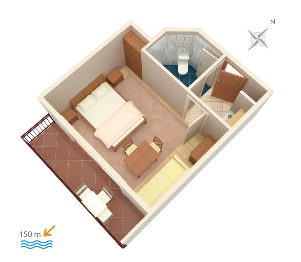 Apartments&rooms with parking space Baska Voda, Makarska - 301 Bagian luar foto