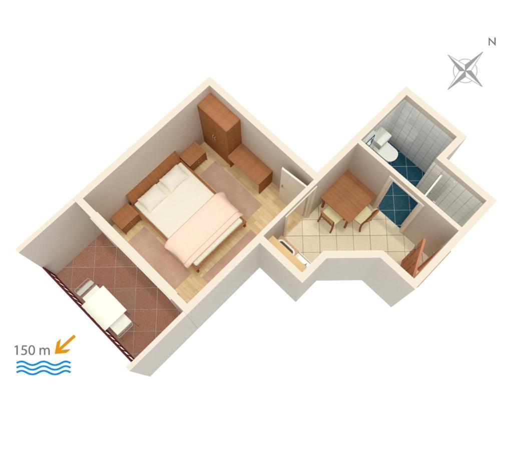 Apartments&rooms with parking space Baska Voda, Makarska - 301 Bagian luar foto